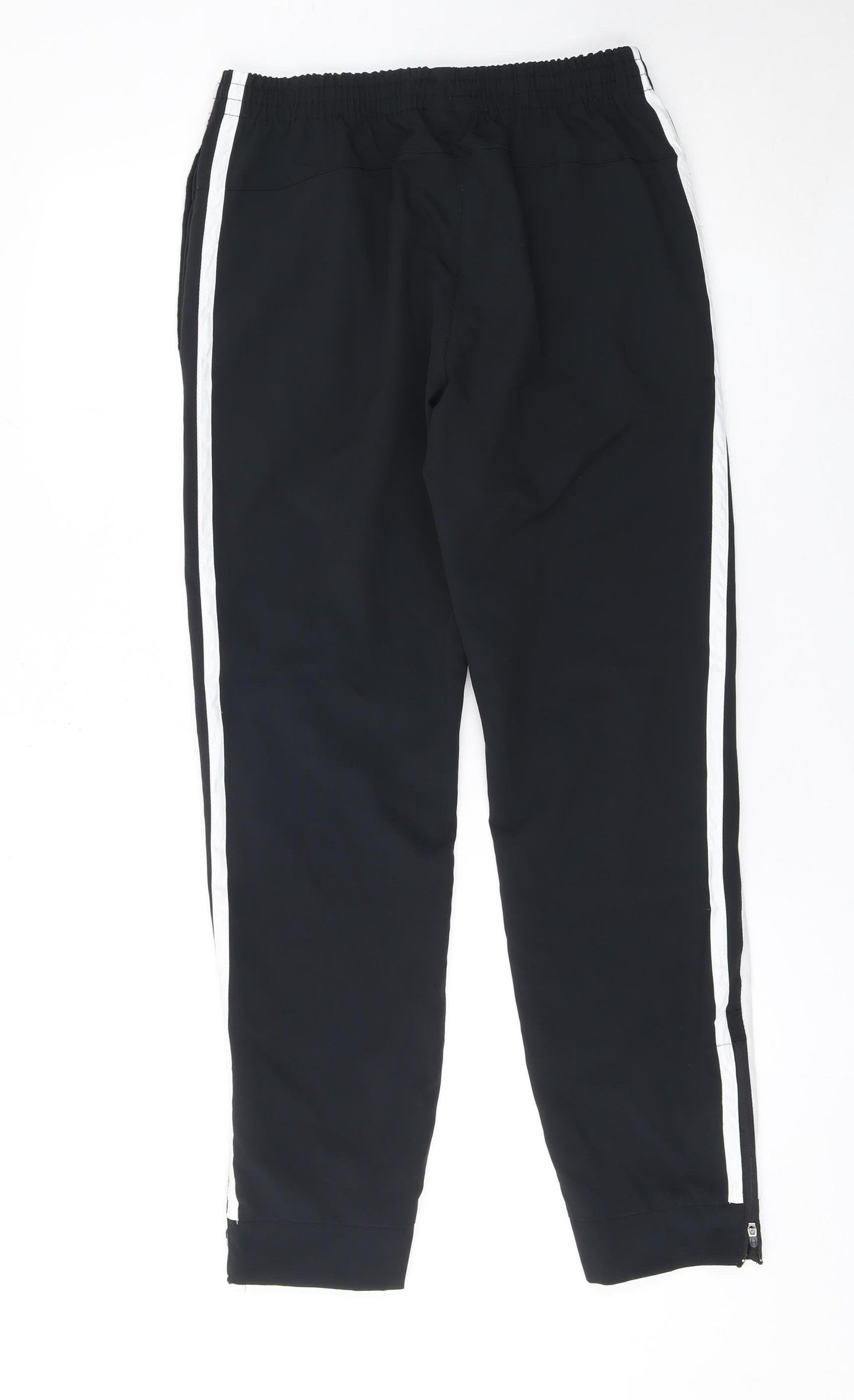 New Balance Men's Black Jogger Trousers S Elastic Waist Logo Sportswear