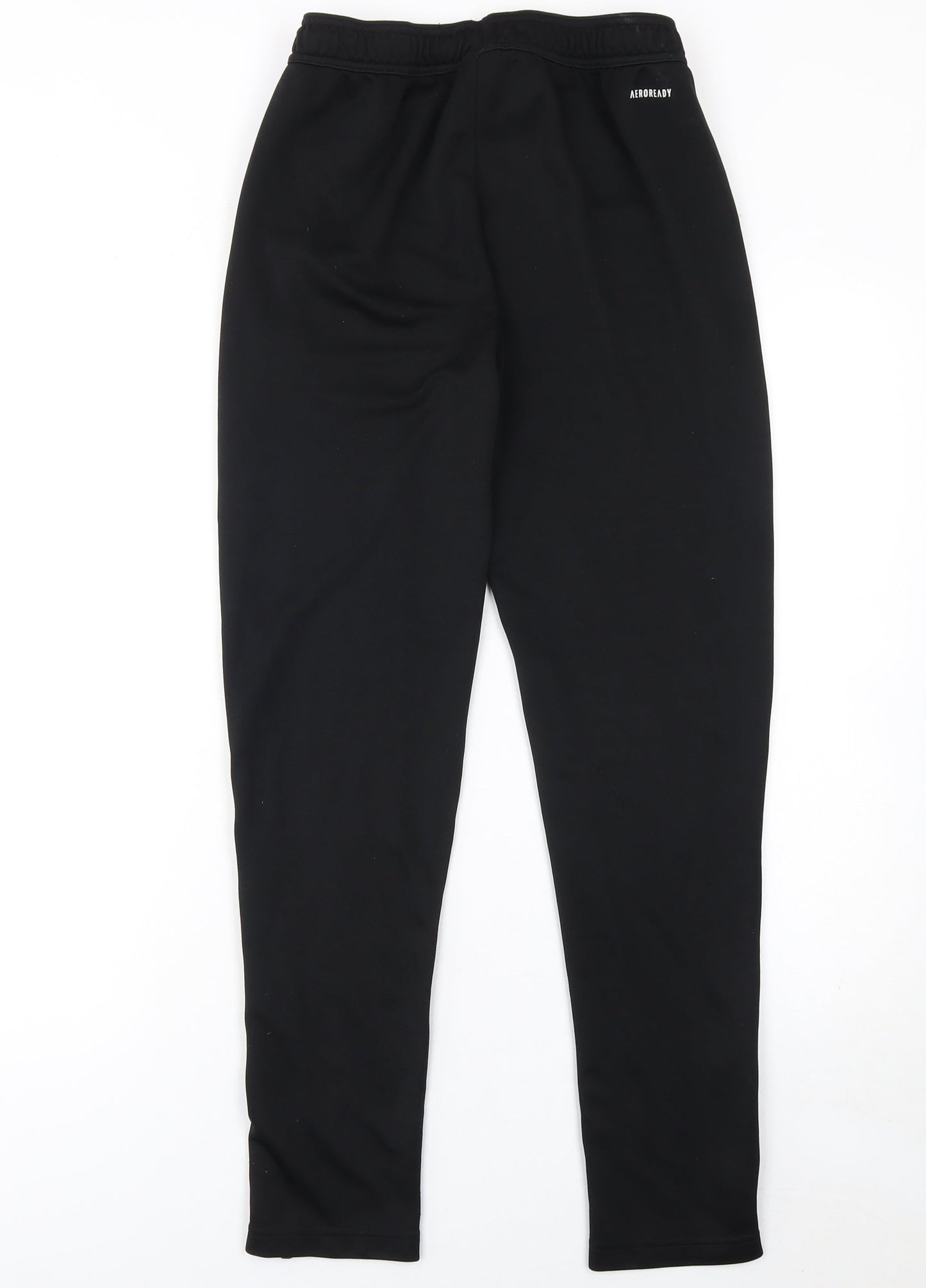 Adidas Boys Black Jogger Trousers 10 Years Elastic Waist Sports Pants