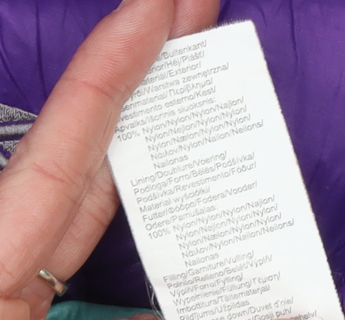 Womens UK Size 8 Regular Karrimor Purple Nylon Jacket