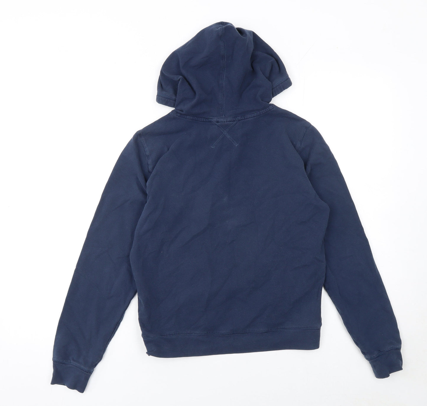 Womens UK 10 Regular Reebok Blue Pullover Hoodie