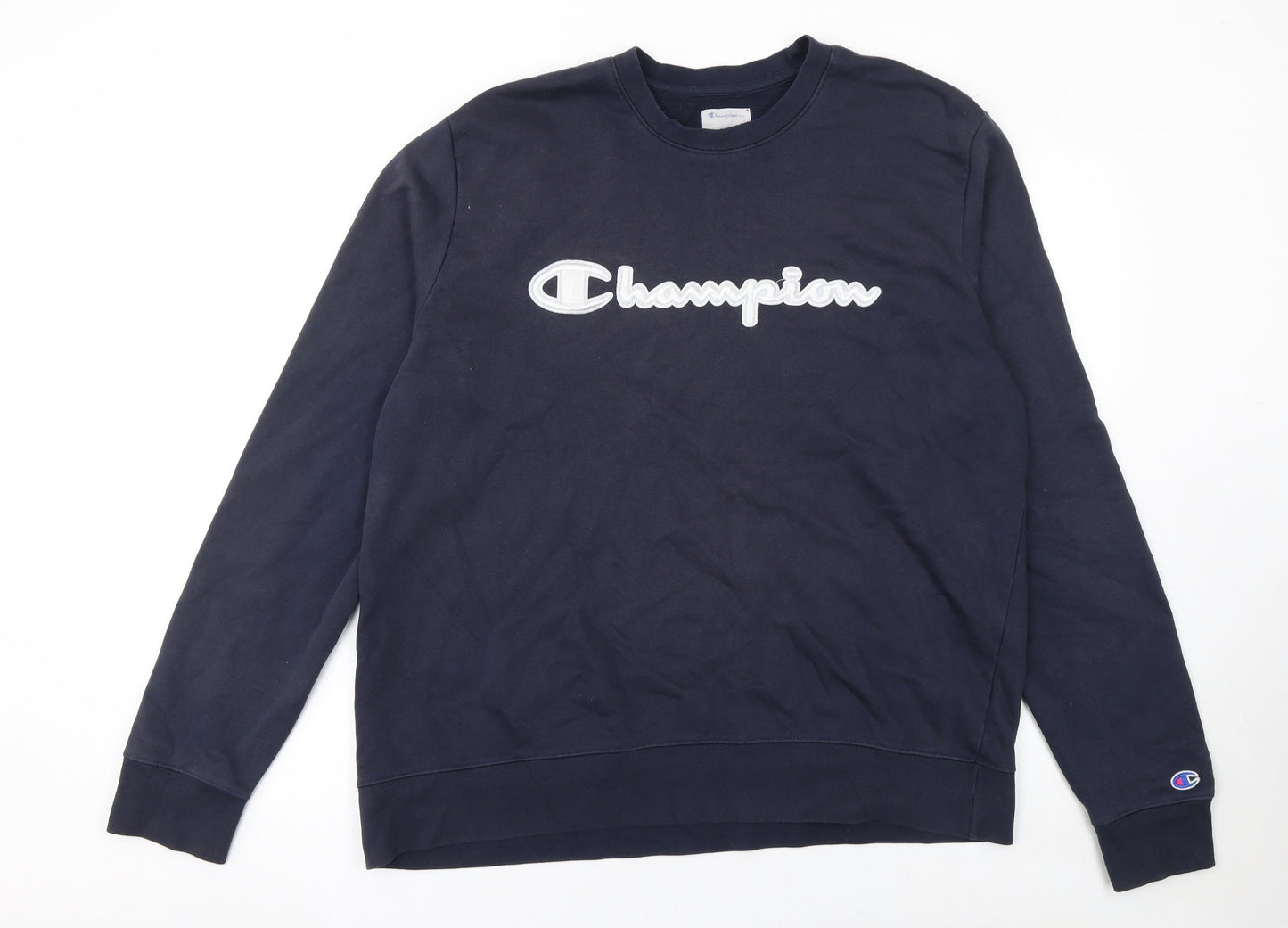 Champion Men’s Blue XL Crew Neck Pullover Sweatshirt
