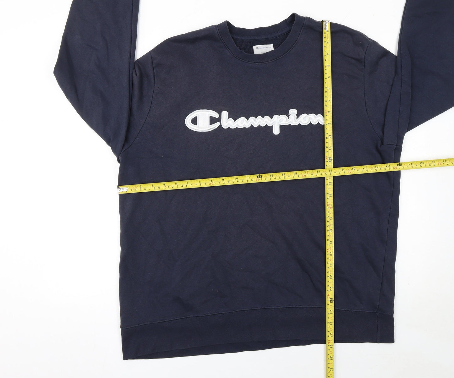 Champion Men’s Blue XL Crew Neck Pullover Sweatshirt