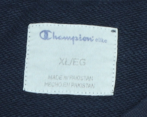 Champion Men’s Blue XL Crew Neck Pullover Sweatshirt