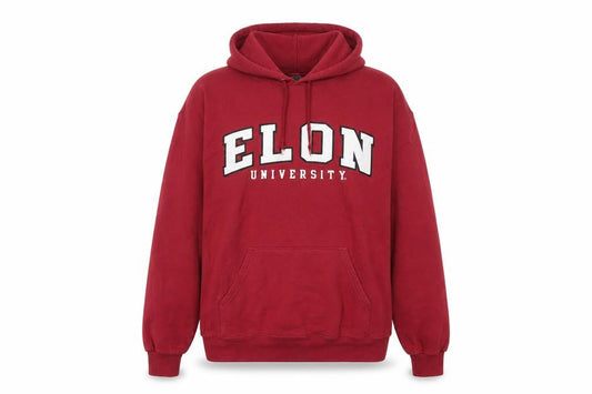 Womens UK M Regular Champion Red Pullover Hoodie