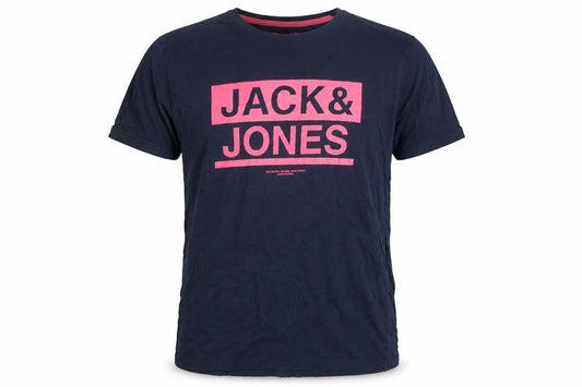 Mens UK Size M JACK & JONES Blue  Cotton T-Shirt