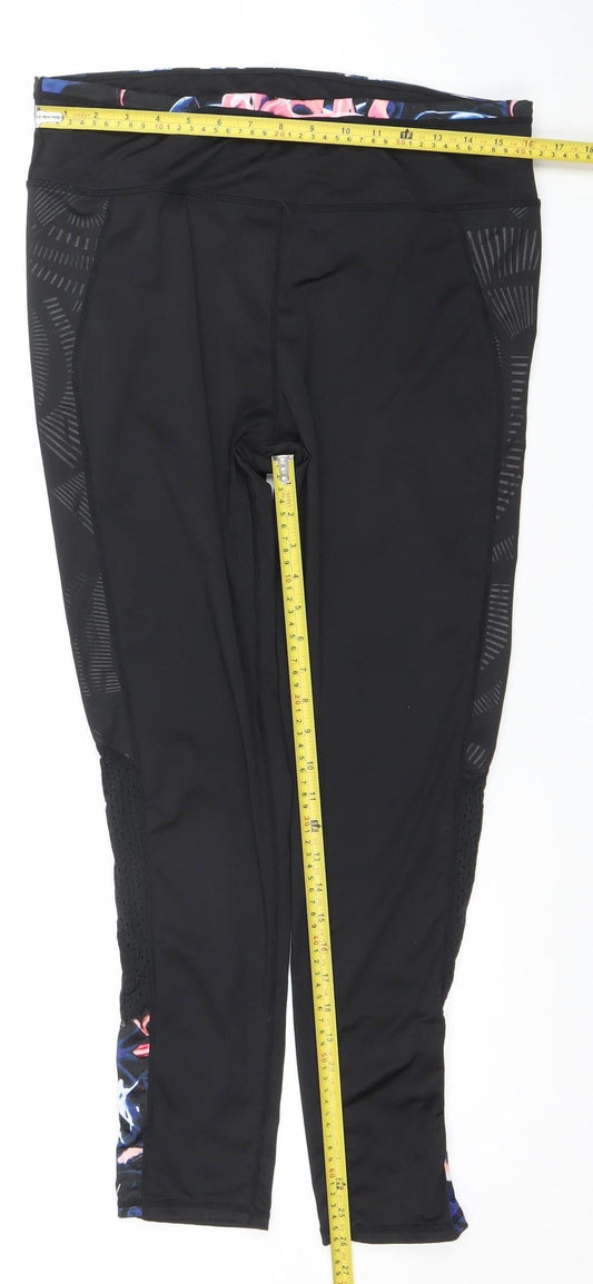 Dunnes Stores Women’s Black Performance Sport Leggings Size L