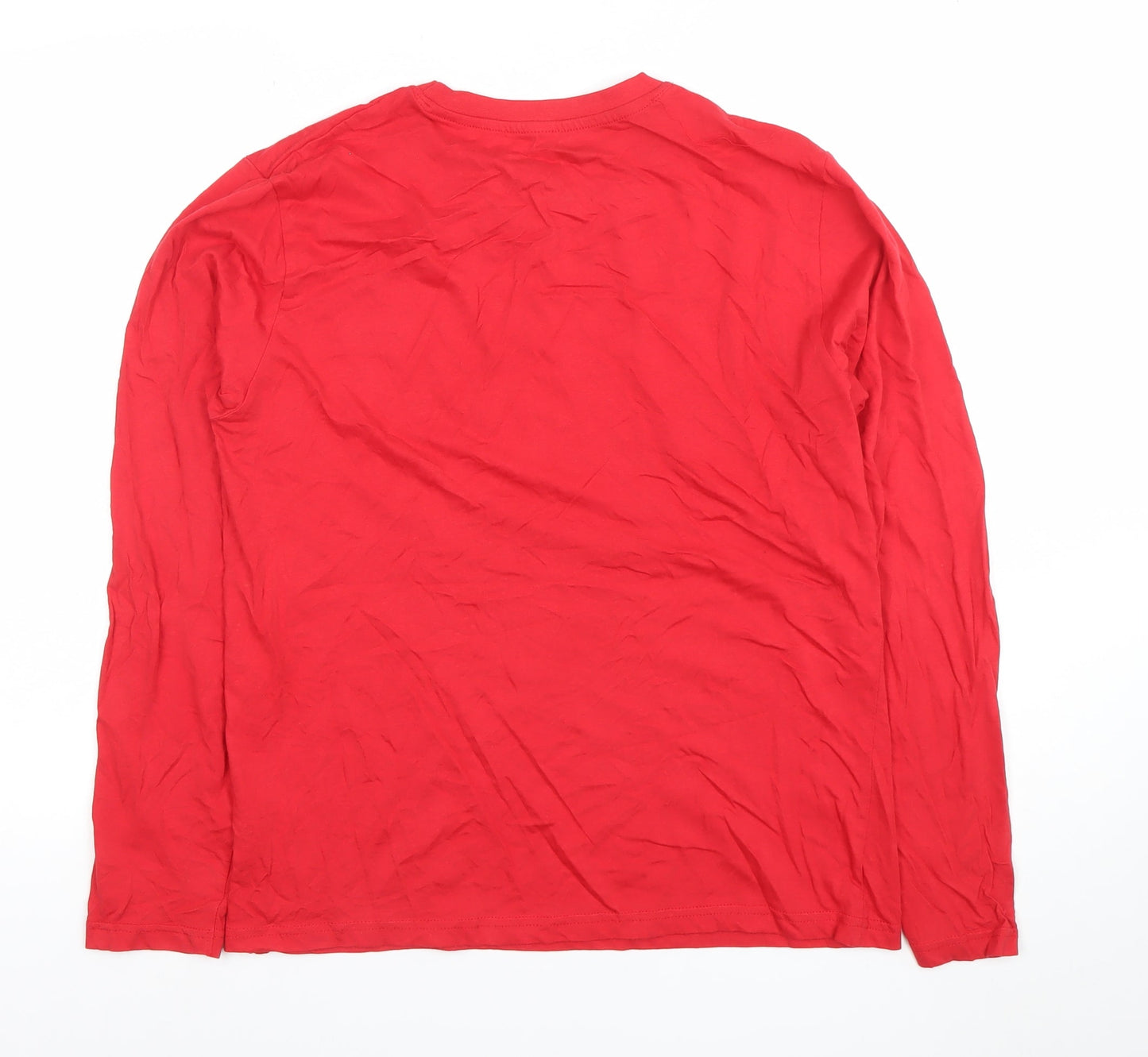 Mens UK Size S NBA Red  Cotton T-Shirt