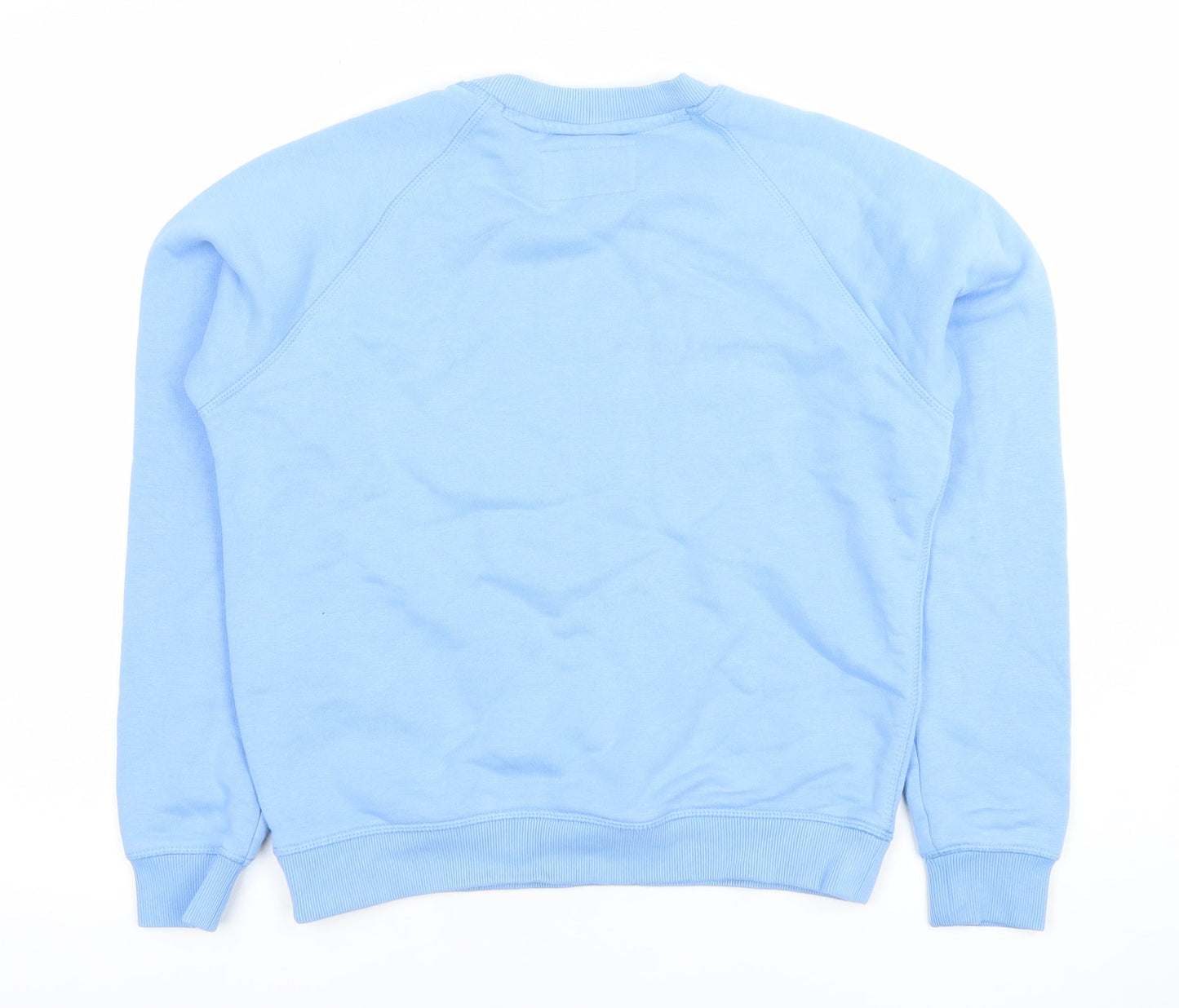 Womens UK 4 Regular Jack Wills Blue Pullover Sweatshirt