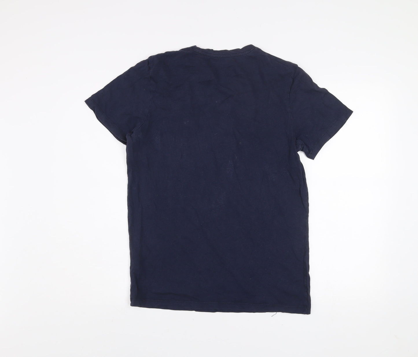 Mens UK Size M JACK & JONES Blue  Cotton T-Shirt
