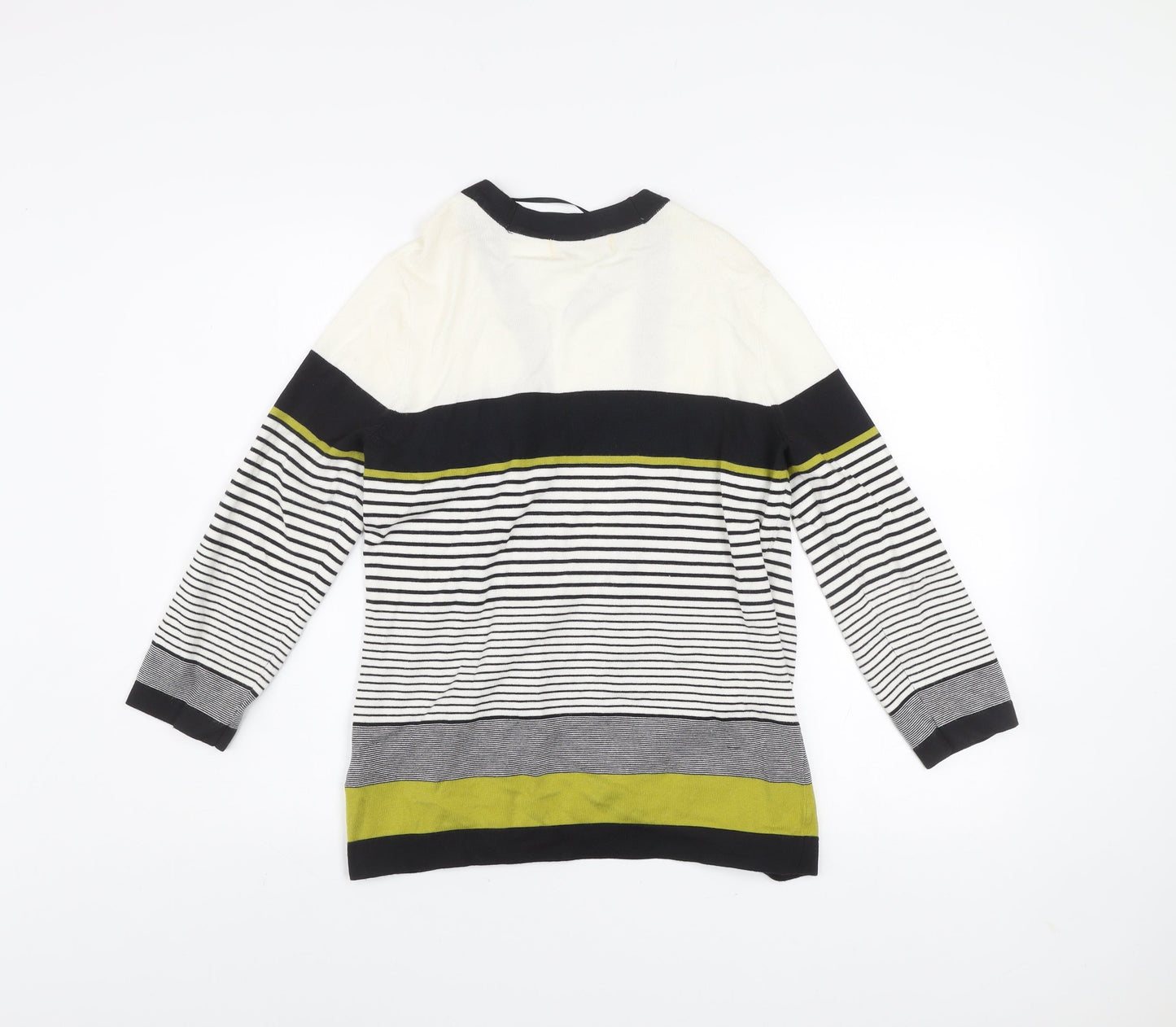 Debenhams Classics Women's Multicoloured Striped Cardigan Size 12