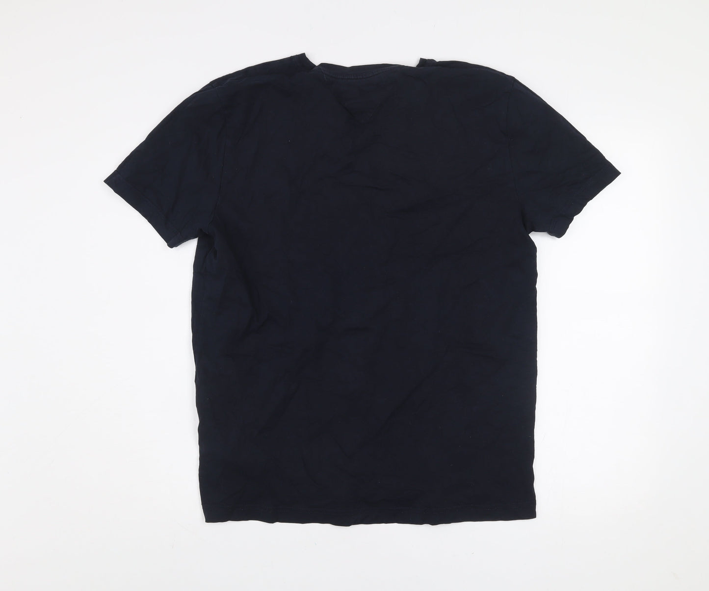 Tommy Hilfiger Men’s Blue XL Short Sleeve Cotton Crew Neck T-Shirt