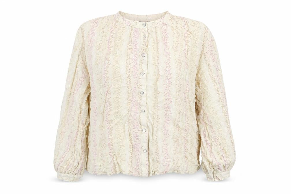 Marks and Spencer Womens Ivory Viscose Tunic Blouse Size 10