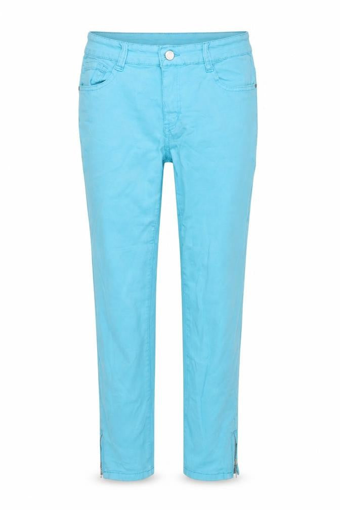 Kalisson Womens Blue Slim Ankle Zip Stretch Jeans Size 12