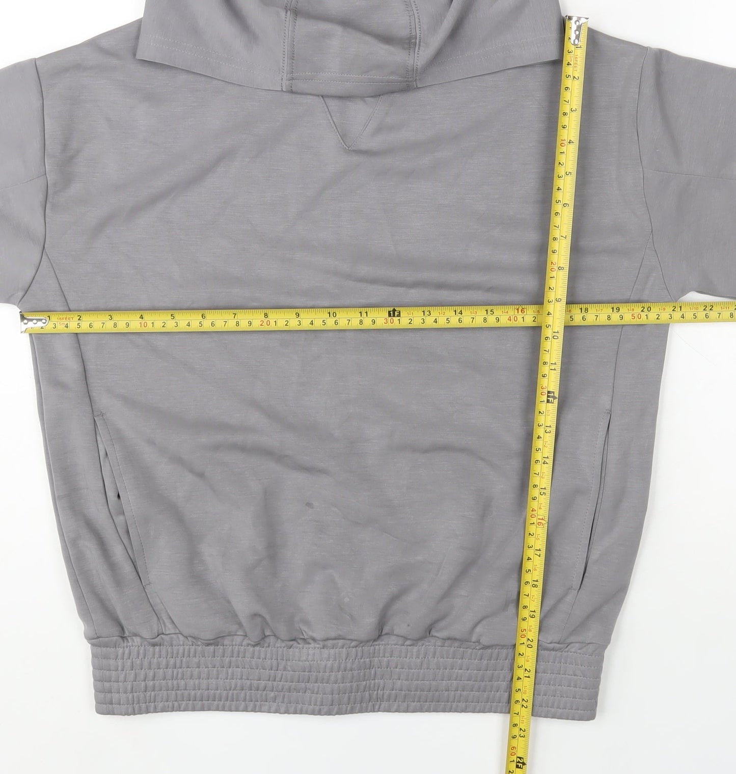 Helen Steele x Dunnes Stores Men's Grey Pullover Hoodie S Regular Fit