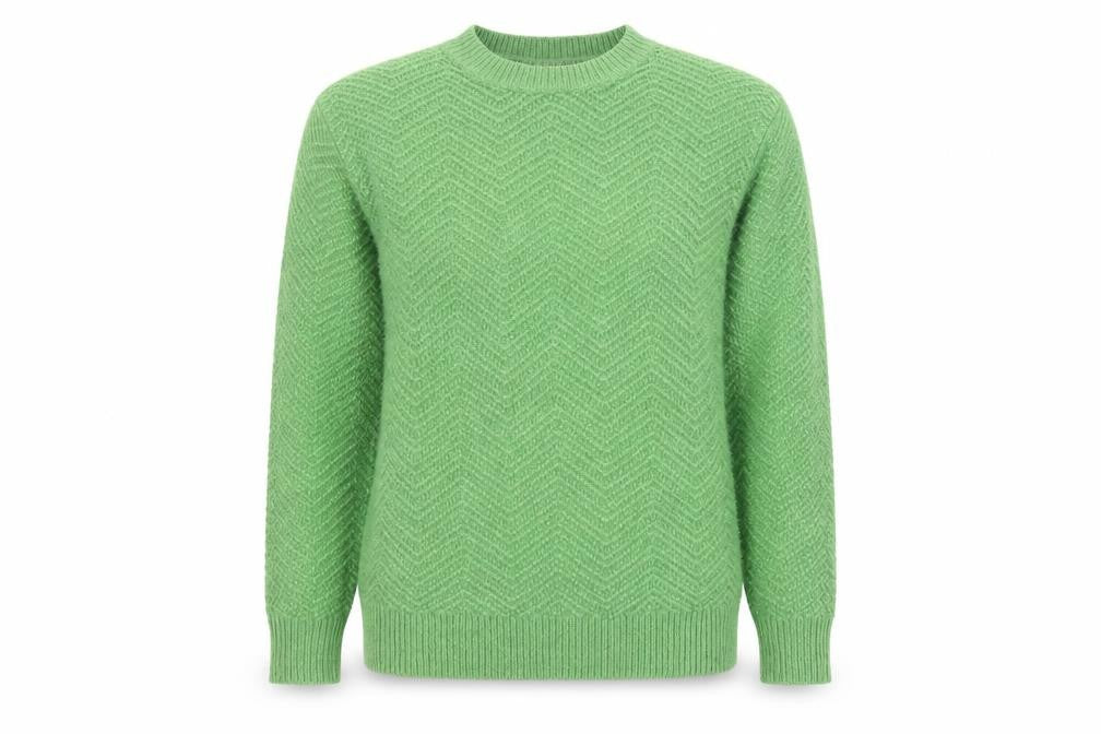 Marks and Spencer Women’s Green Knit Crew Neck Pullover Jumper XS