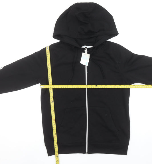 Primark Cares Women’s Black Full Zip Hoodie Size Small