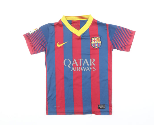 Nike Boys Multicoloured FC Barcelona Neymar Jr 11 Football Jersey 6 Years