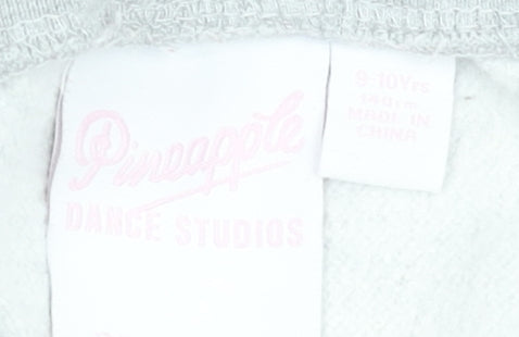 Pineapple Girls Grey Jogger Trousers 9-10 Years Dance Studio Style