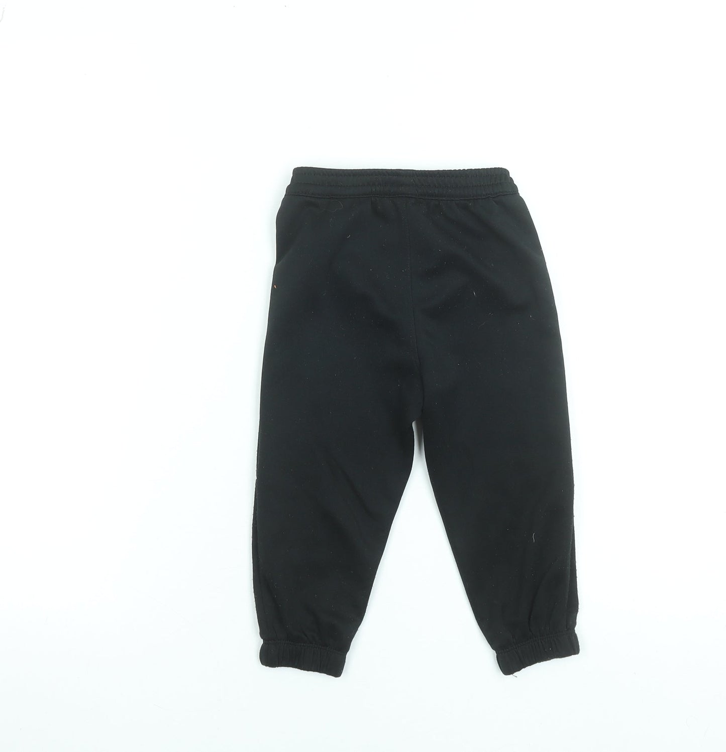 Nike Boys Black Jogger Trousers 2 Years Polyester Sportswear
