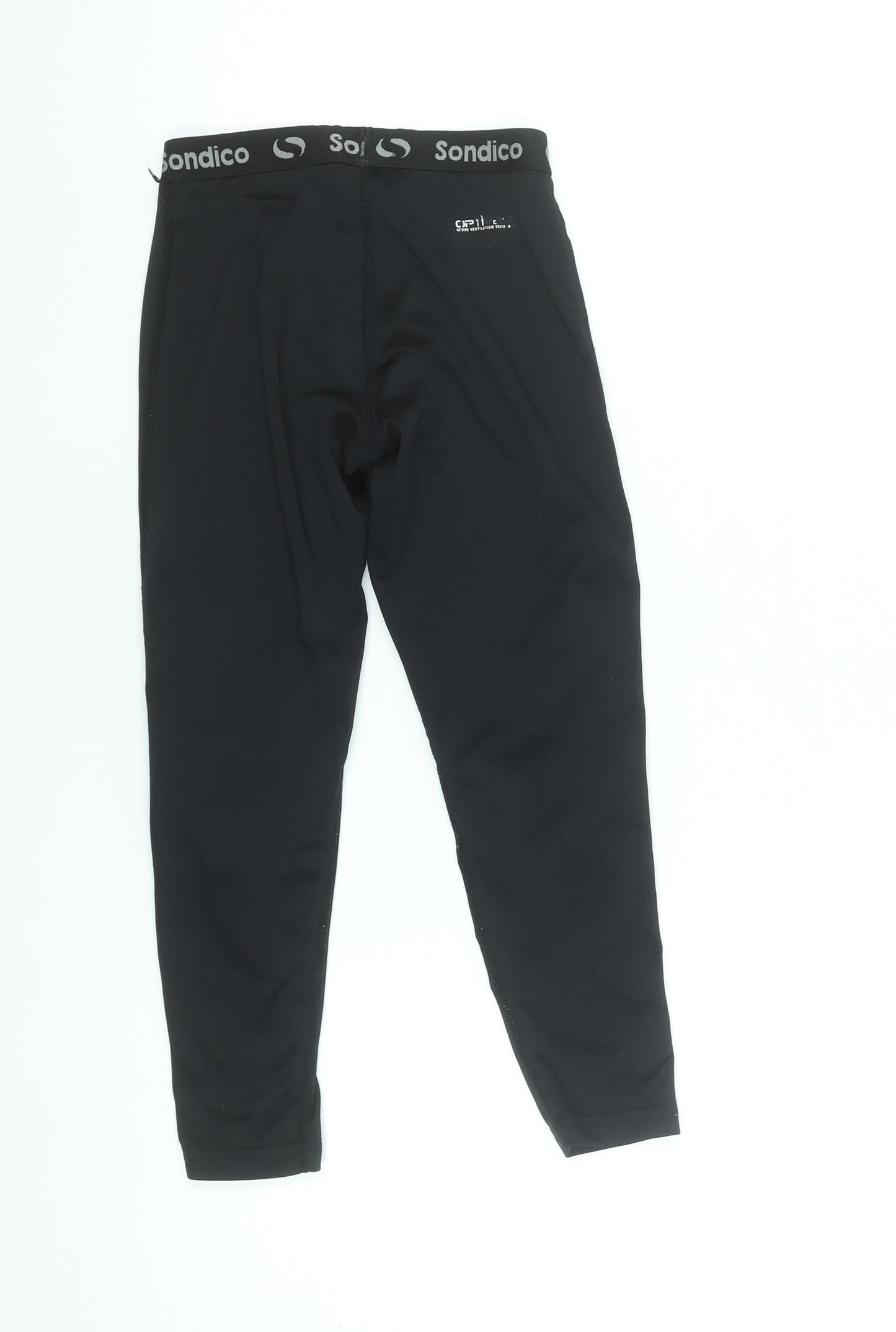 Sondico Girls Black Compression Leggings Size 5-6 Years Activewear