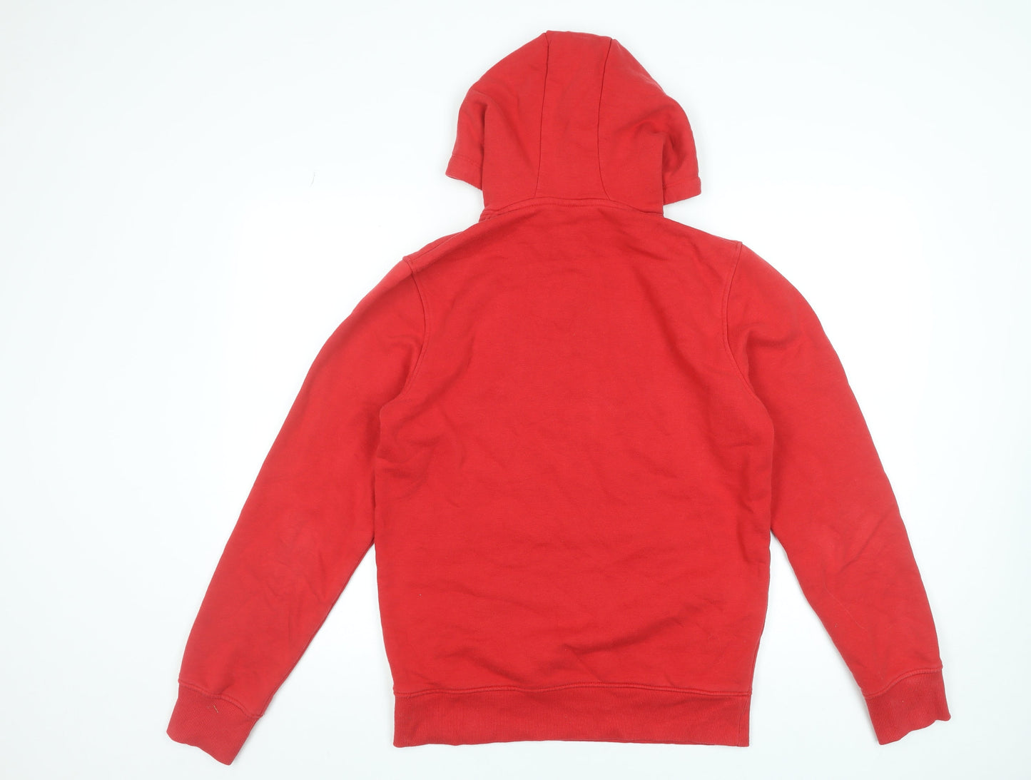 Mens UK S Regular NBA Red Pullover Hoodie