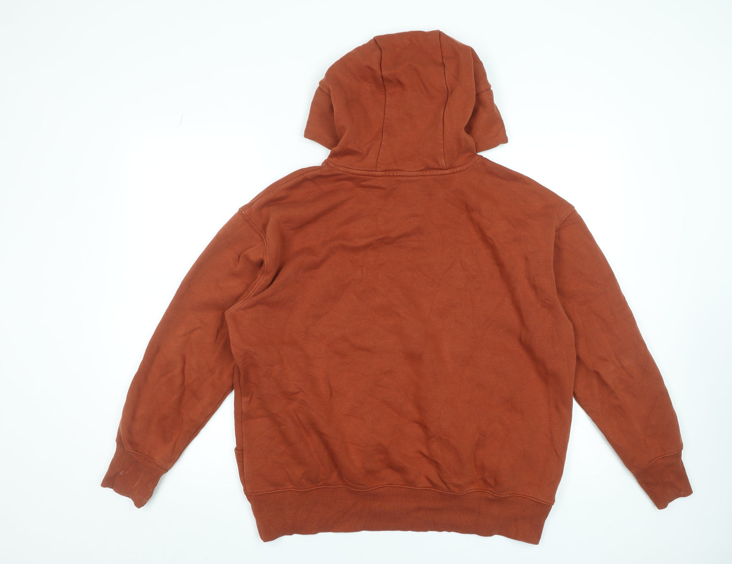 Mens UK S Regular Nike Brown Pullover Hoodie