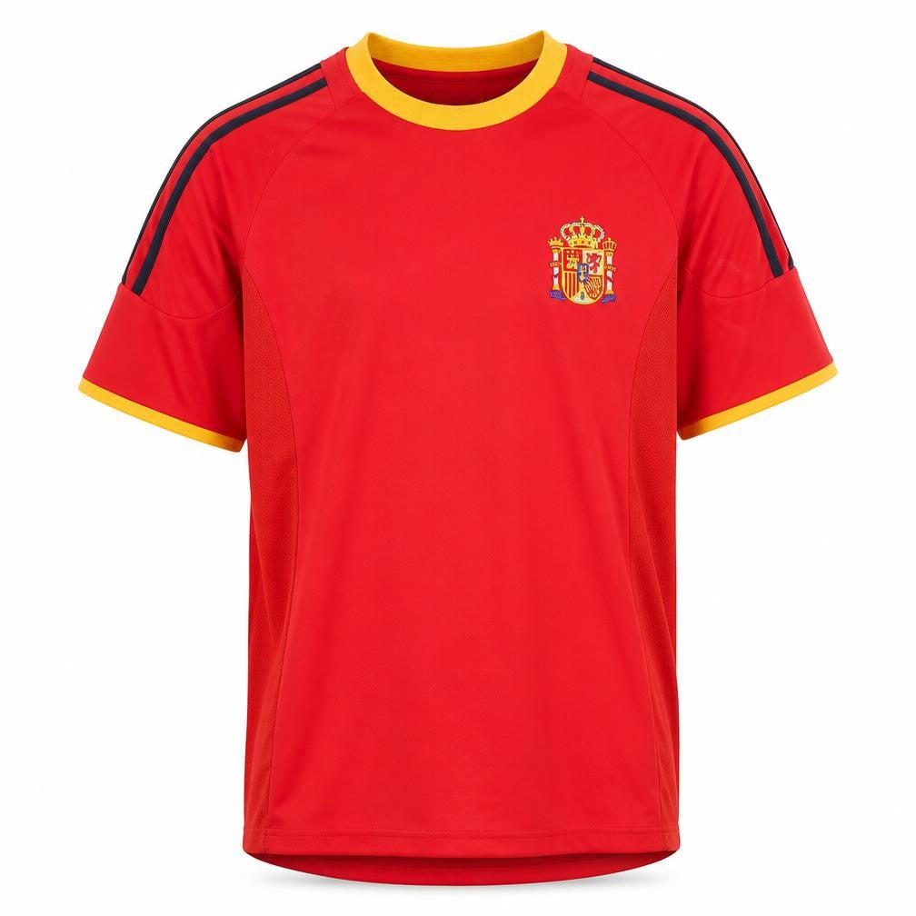 U2 Sport Men's Red Spain RAUL 10 Athletic T-Shirt Size S