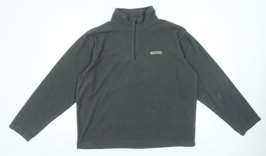 Mens UK XL Regular Regatta Grey Pullover Sweatshirt