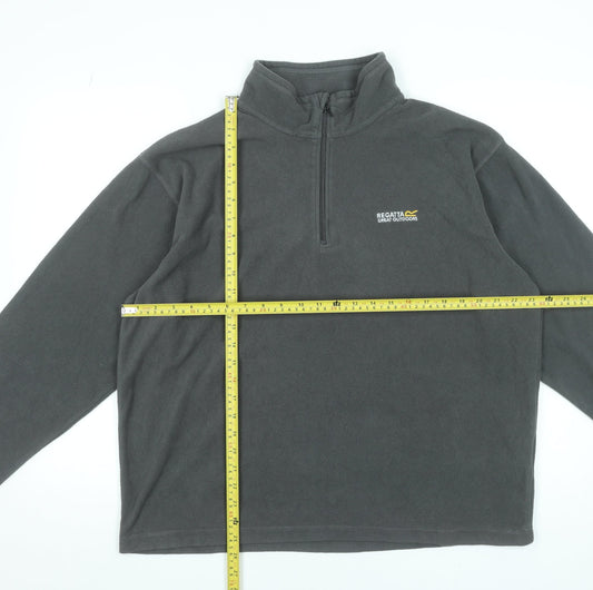 Mens UK XL Regular Regatta Grey Pullover Sweatshirt