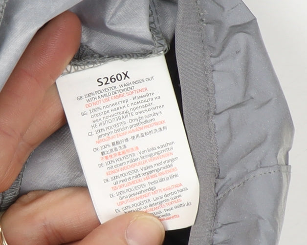 Spiro Men's Grey XS Windbreaker Lightweight Activewear Jacket