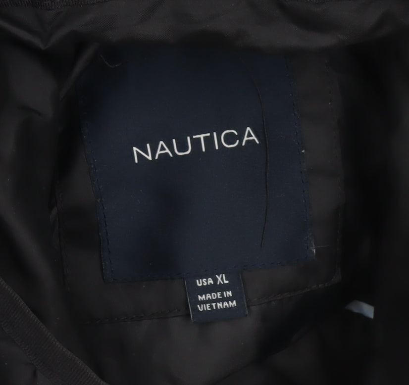 Womens UK Size XL Regular Nautica Black Polyester Jacket