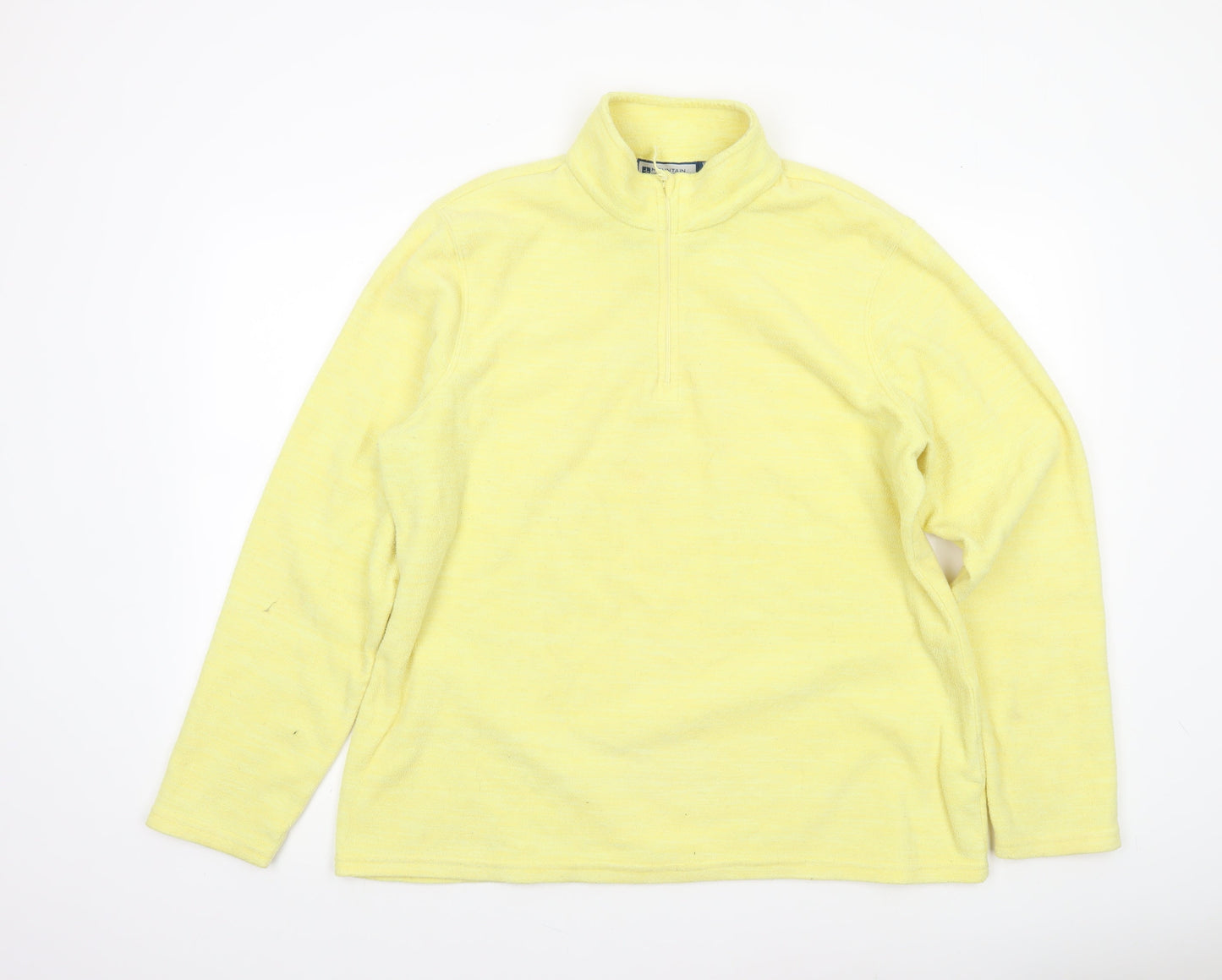 Womens UK 20 Regular Mountain Warehouse Yellow Pullover Sweatshirt