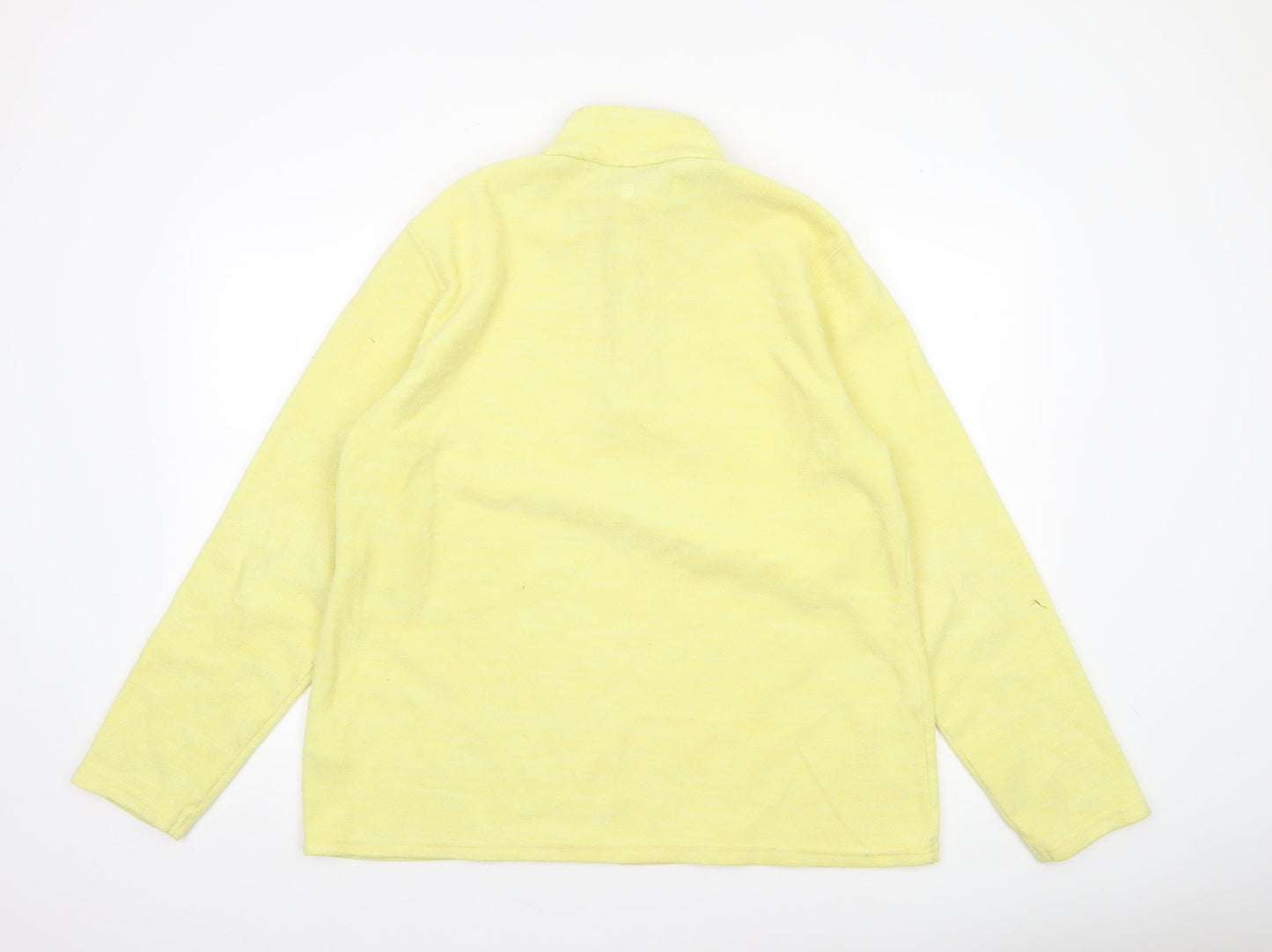 Womens UK 20 Regular Mountain Warehouse Yellow Pullover Sweatshirt