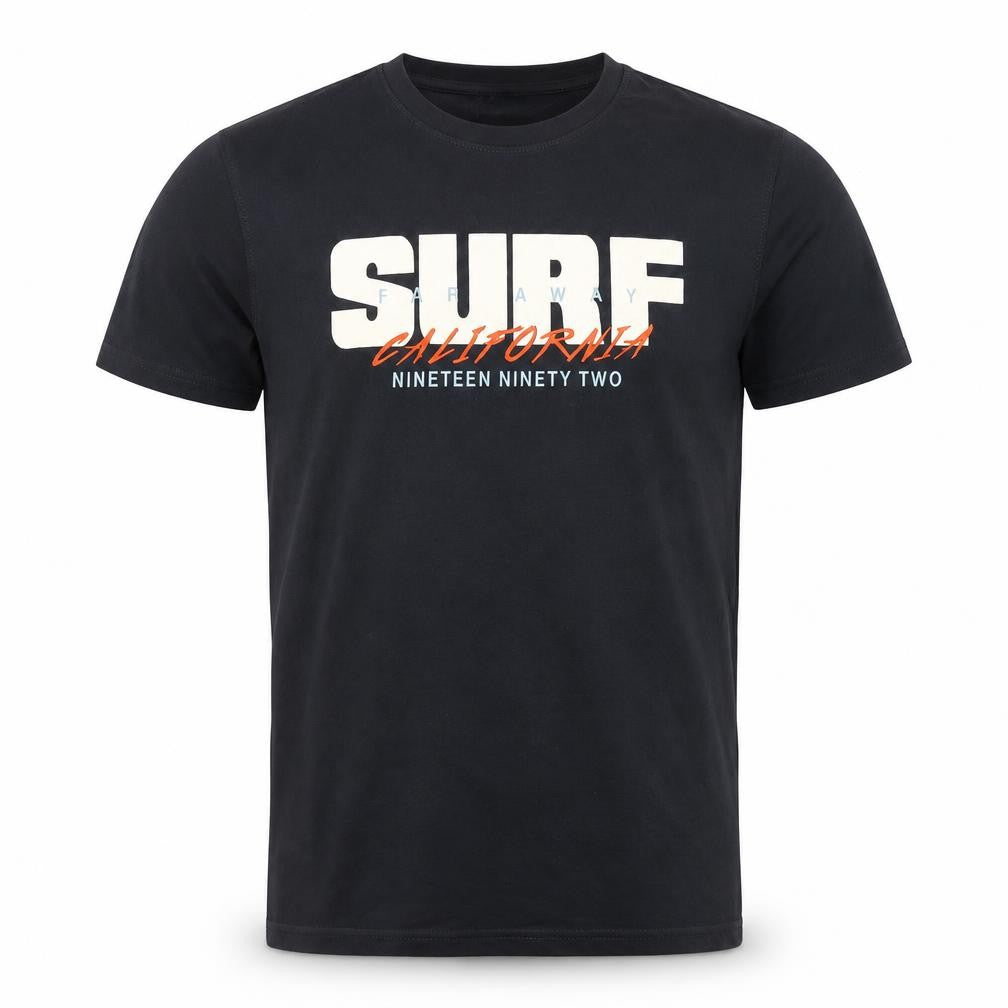 Review Mens for Blue Surf California 1992 Graphic Cotton T-Shirt L