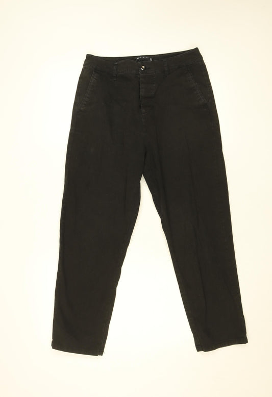 ASOS Design Men's Black Chino Trousers W29 L30 Slim Fit