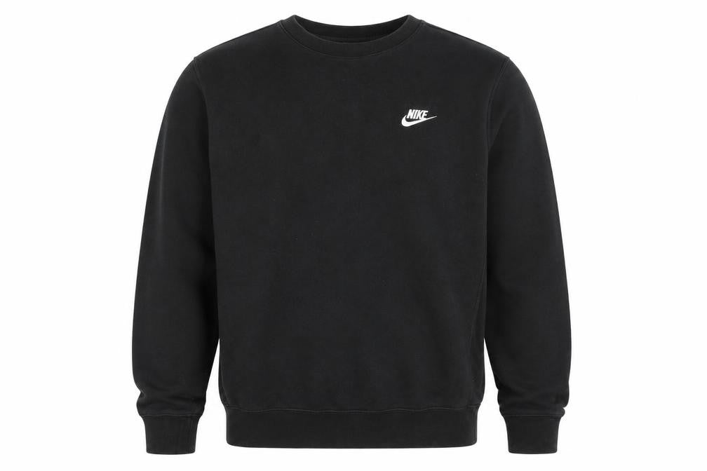 Mens UK M Regular Nike Black Pullover Sweatshirt