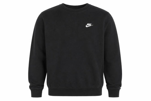Mens UK M Regular Nike Black Pullover Sweatshirt