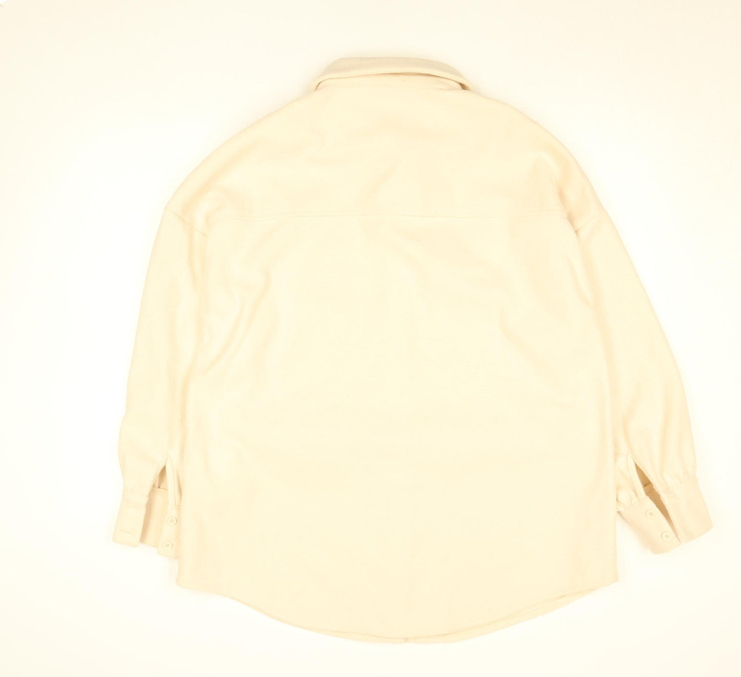 Missguided Womens Beige Long Sleeve Button Blazer Jacket Size 12
