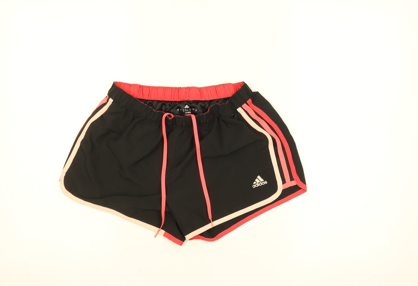 Adidas Womens Black Climalite Athletic Shorts UK 12