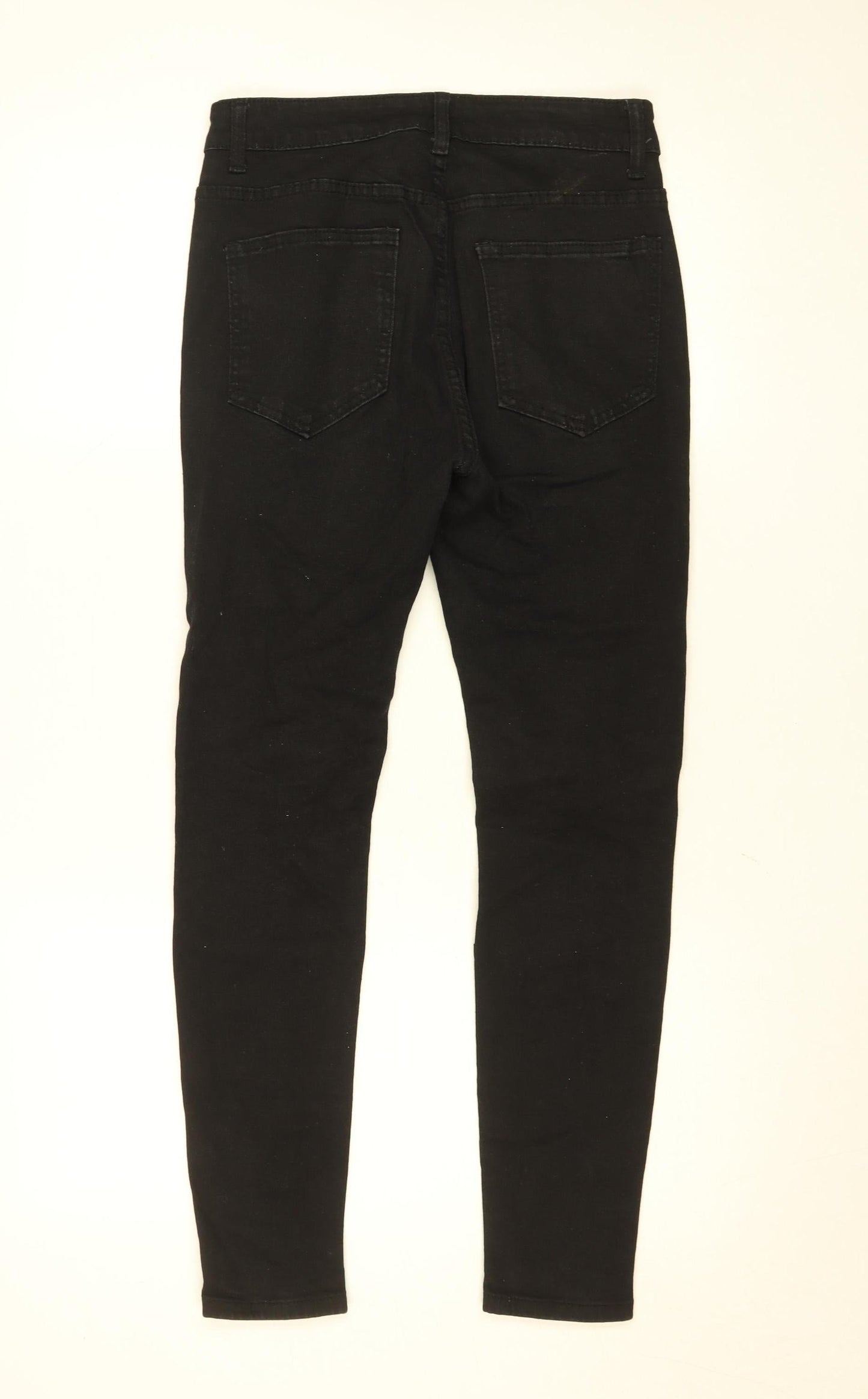 Manfinity Women’s Black Distressed Skinny Jeans Size 28