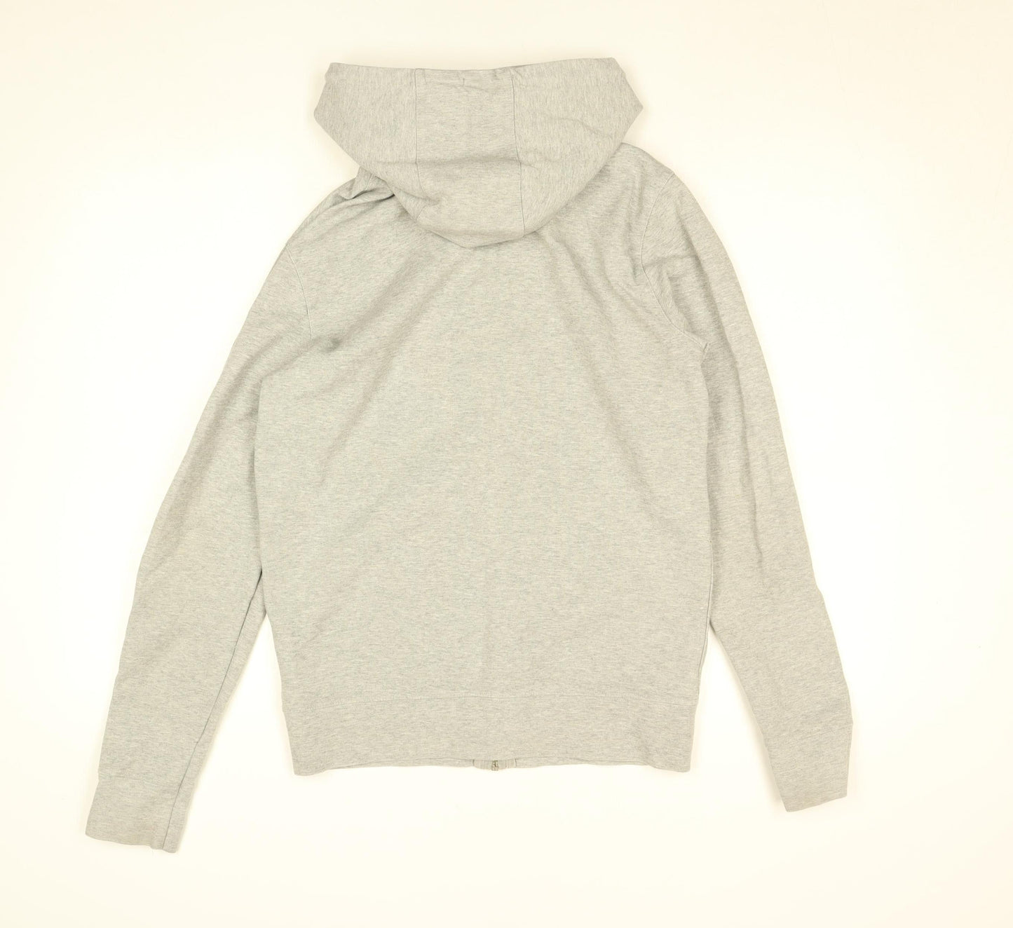 STATUS Men’s Grey Full Zip Hoodie S Regular Fit