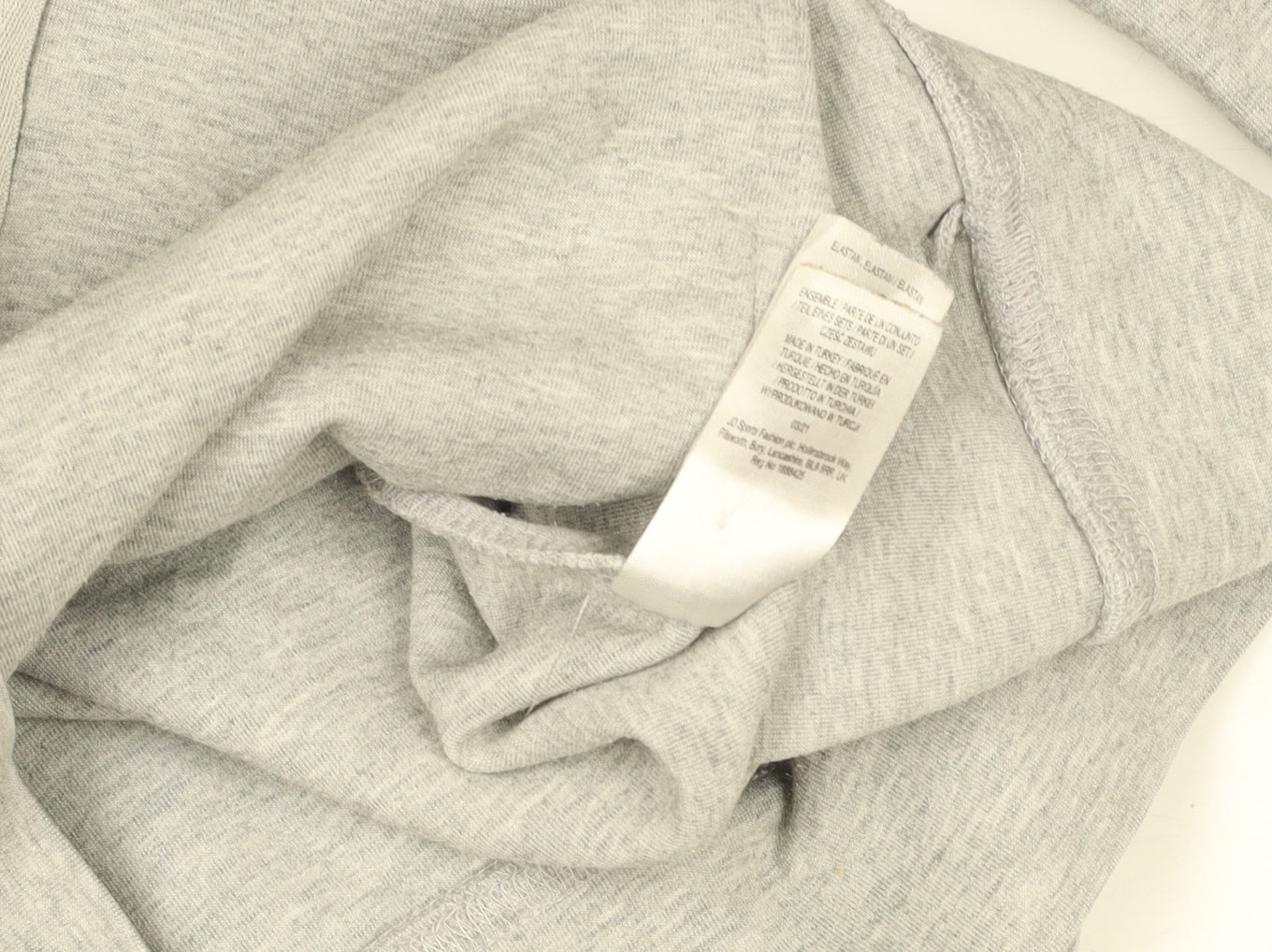 STATUS Men’s Grey Full Zip Hoodie S Regular Fit