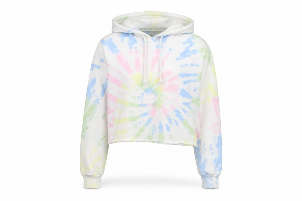 Hollister Women’s XS Tie Dye Pullover Hoodie Pastel Cotton Blend