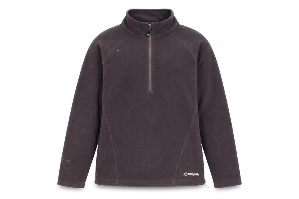 Womens UK 12 Regular Sprayway Grey Pullover Sweatshirt