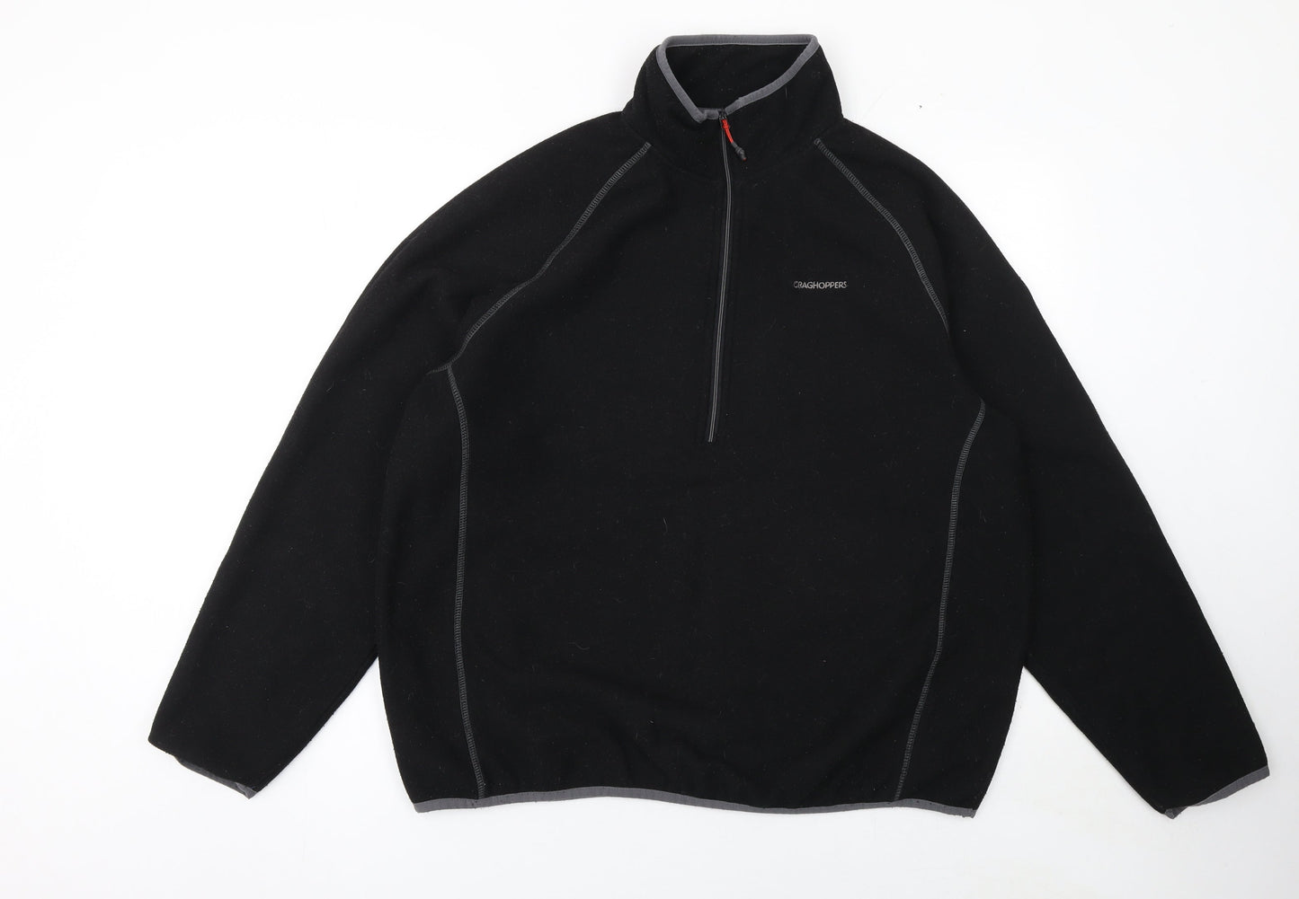 Mens UK XL Regular Craghoppers Black Pullover Sweatshirt