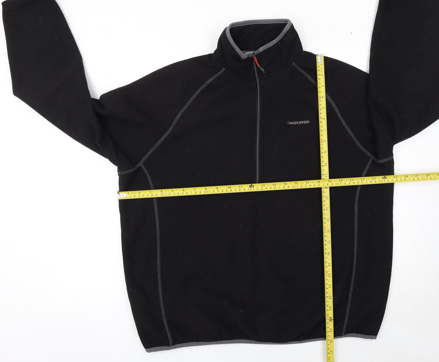 Mens UK XL Regular Craghoppers Black Pullover Sweatshirt