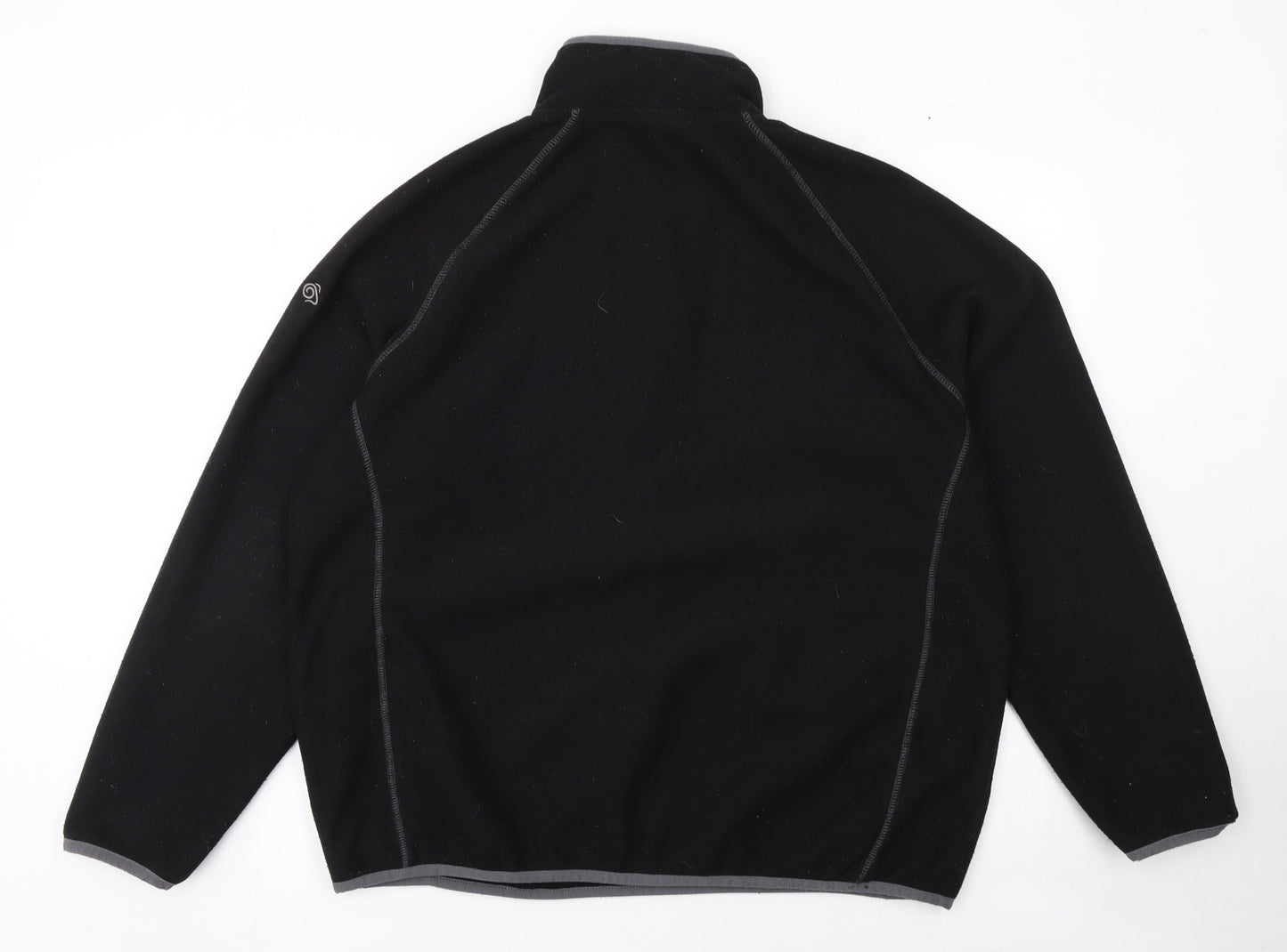 Mens UK XL Regular Craghoppers Black Pullover Sweatshirt