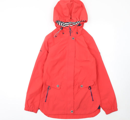 Womens UK Size 2XS Regular Trespass Red Polyester Jacket