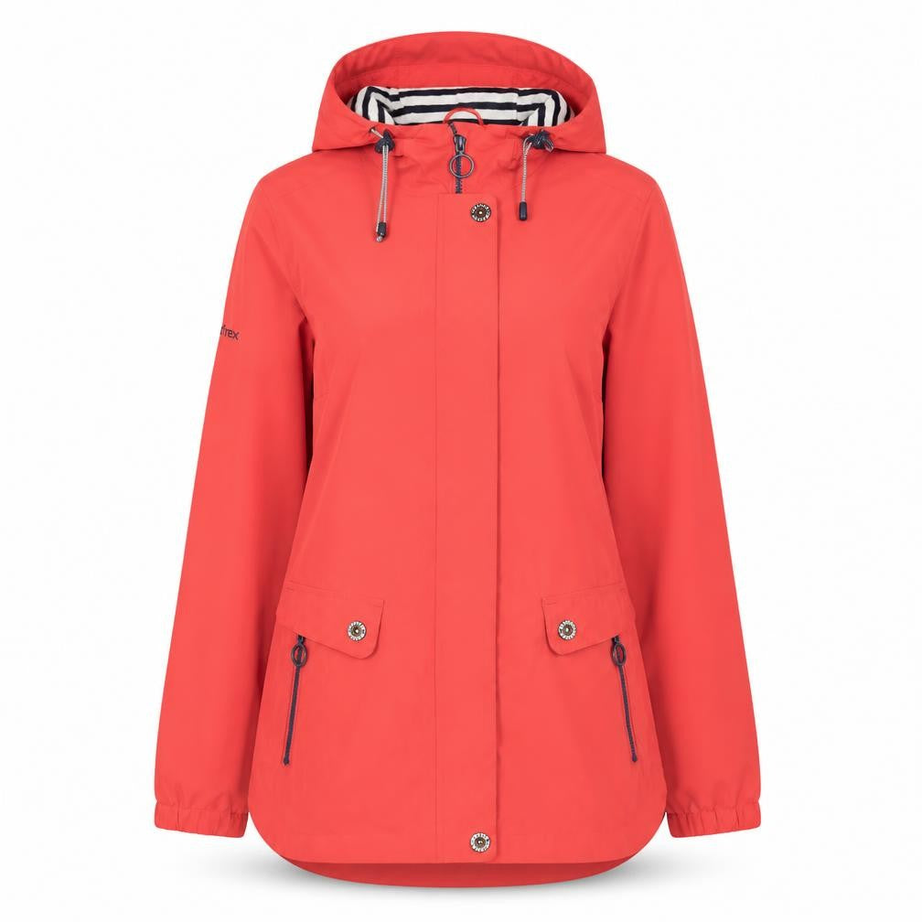 Womens UK Size 2XS Regular Trespass Red Polyester Jacket