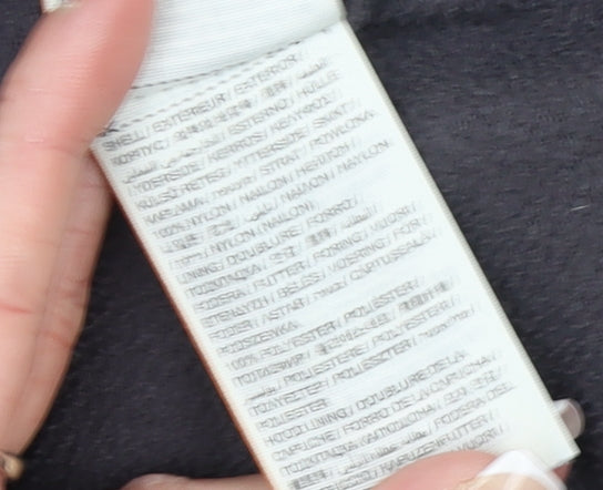 Superdry Men's Black M Windbreaker Jacket Hooded Zip Outdoor